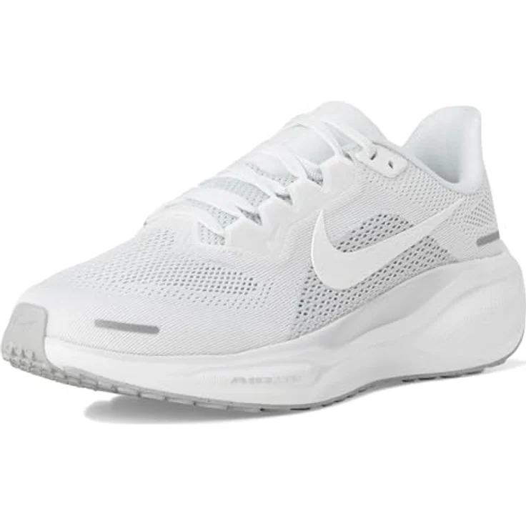 Nike Damen Laufschuhe PEGASUS 41 W, Weiß, Größe 9.5, mit NIKE ReactX-Schaumstoff und Zoom Air-Technologie für optimale Energierückgabe und Komfort – Bild 9