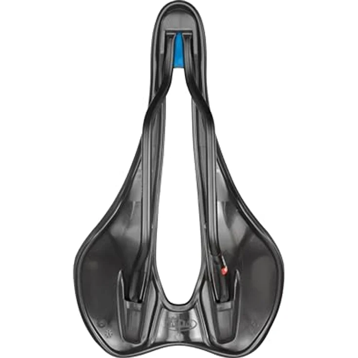 Selle Italia SLR Boost TM Superflow, Fahrradsattel mit klassischem SLR-Design, Gel-Polsterung und Carbonfaser-Schale - Größe L3, Schwarz – Bild 5