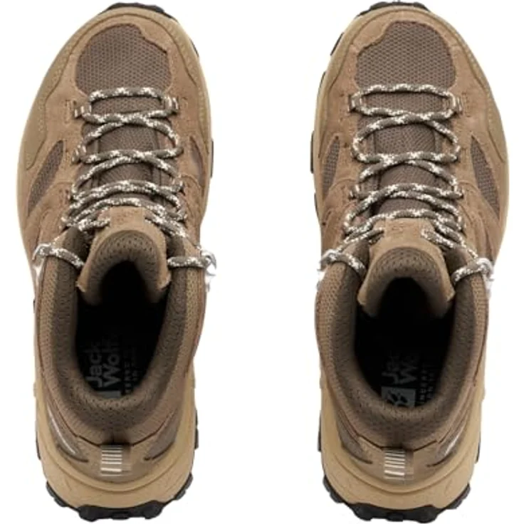 JACK WOLFSKIN Damen Wanderschuhe Vojo Tour Texapore Mid W, wasserdicht mit mittelhohem Schaft und griffiger Gummi-Außensohle – Bild 4