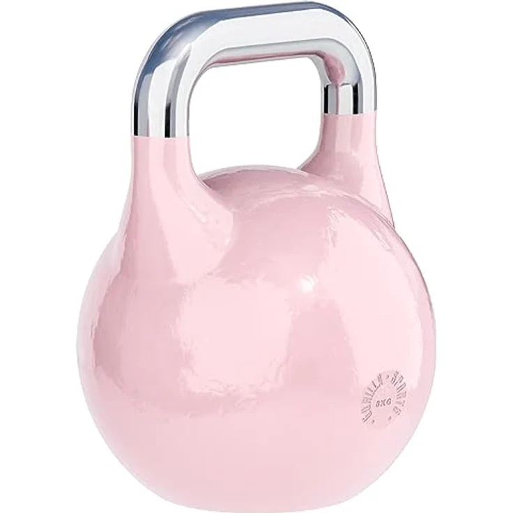 GORILLA SPORTS® Kettlebell Competition - Wettkampf Kugelhantel aus Massivstahlguss, 8 kg bis 40 kg, 9 Farben, bodenschonend – Bild 1