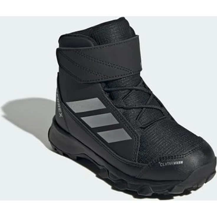 adidas TERREX SNOW CF CLIMAWARM WINTERSCHUHE KINDER, Wasserdichte Wanderschuhe mit isolierender CLIMAWARM-Technologie, schwarz – Bild 5