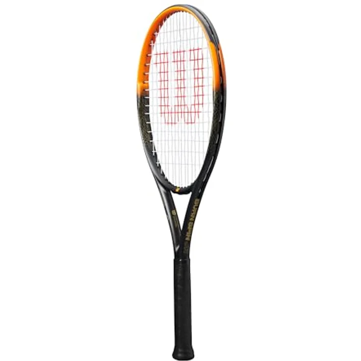 Wilson Burn Spin Jr 26, Tennisschläger für Junioren mit Spin-Technologie, leuchtend orange – Bild 3