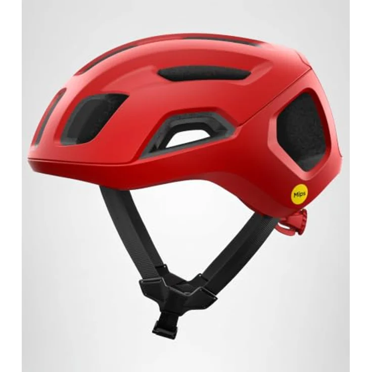 POC VENTRAL AIR MIPS, Fahrradhelm mit optimaler Belüftung und aerodynamischem Design, Rot (56–61 cm) – Bild 5