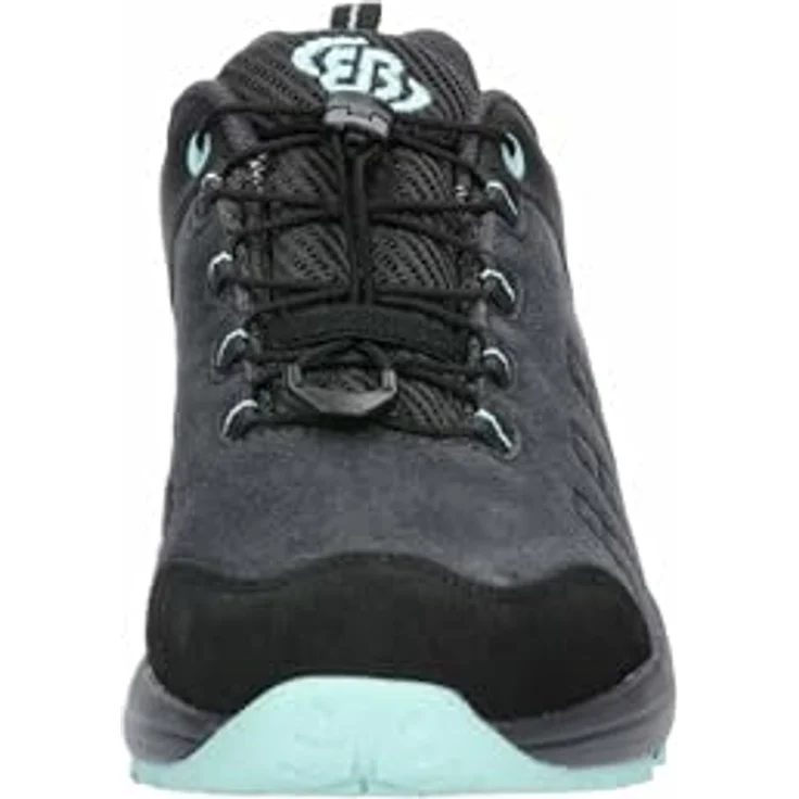 Brütting Mount Harvard Low 37, Outdoorschuh aus Veloursleder mit Comfortex-Klimamembrane und Schnellschnürsystem, schwarz – Bild 3