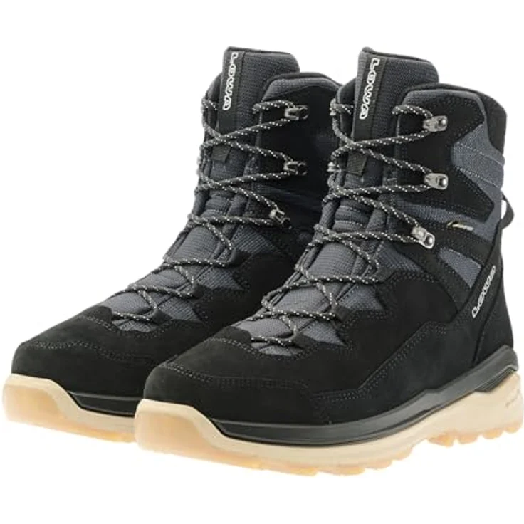 Lowa Ottawa Evo GTX, Herren Wanderschuhe mit GORE-TEX®-Membran, rutschhemmender Laufsohle und gepolstertem Schaftrand, schwarz – Bild 7