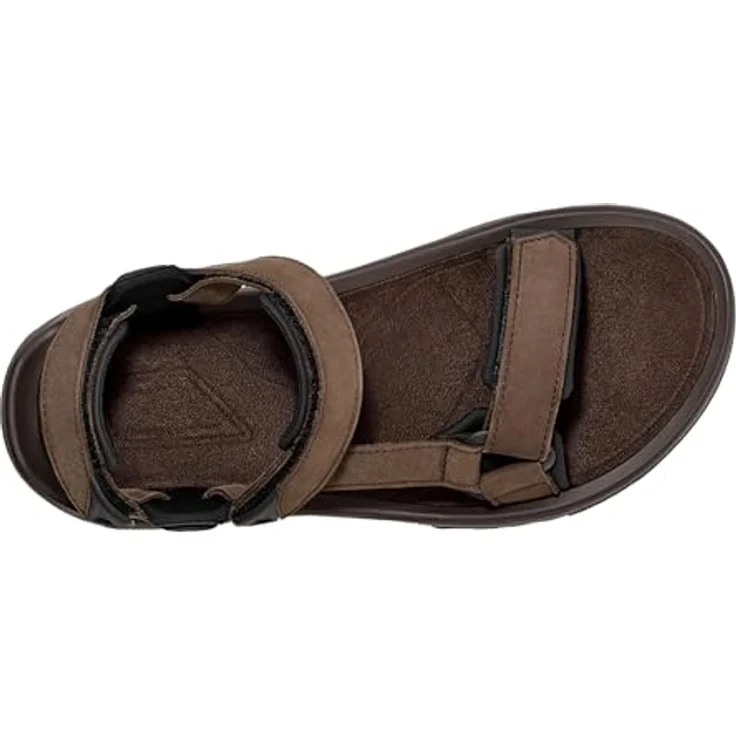 Teva Terra Fi 5 Universal Leather Men's Trekkingsandale, Größe 39.5 (US 7), wasserabweisend, Farbe: turkish coffee – Bild 5
