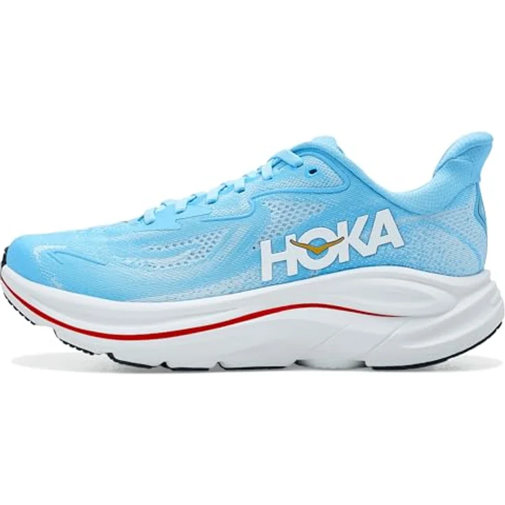 Hoka WIP 1162031/SBLF, leichte Laufschuhe für tägliches Training, atmungsaktives Jacquard-Mesh, SOARING BLUE / FROST, Größe 39 1/3 – Bild 4