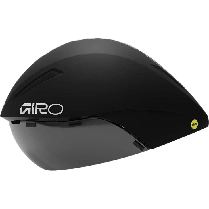 Giro Aerohead Mips, Zeitfahrhelm mit aerodynamischem Design, Schwarz L