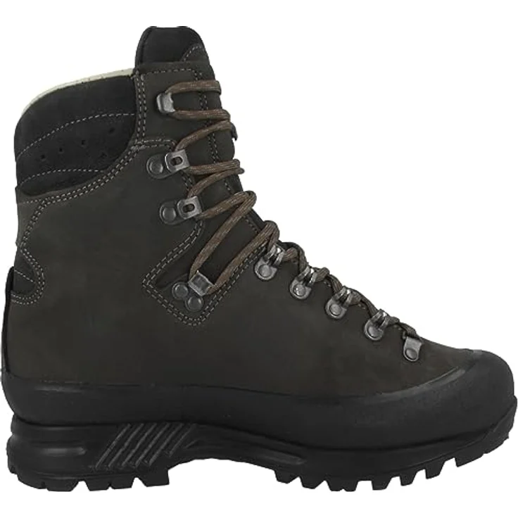 Hanwag Alaska GTX, Hochwertiger Wanderschuh mit GORE-TEX Futter, schwarz, Größe 44.5 – Bild 3