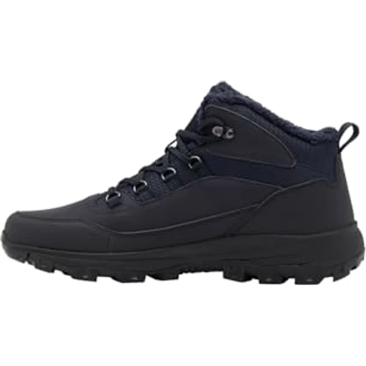Jack Wolfskin Everquest Mid Texapore, Winterschuh (wasserdicht, atmungsaktiv, PFC-frei, bis -30°C warm, dark navy) – Bild 4