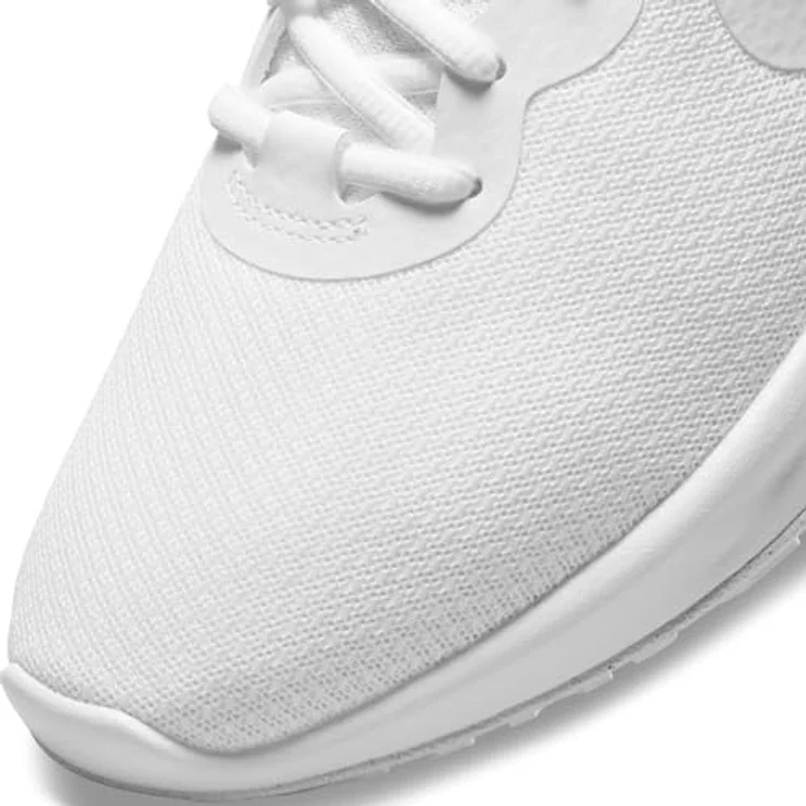 Nike Revolution 6 Next Nature, Laufschuhe aus Synthetik mit maximalem Komfort, weiß, Größe 45 Normal – Bild 5