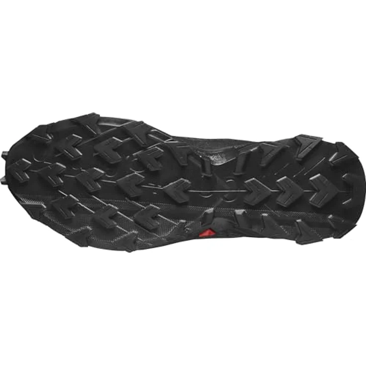 Salomon Alphacross 5, Herren Laufschuhe mit Mesh-Obermaterial und Contagrip Außensohle, Schwarz (42) – Bild 6