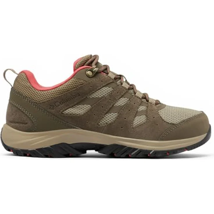 Columbia Trekkingschuh, wasserdichter Wanderschuh mit griffiger Außensohle, Mesh und Wildleder – Bild 1