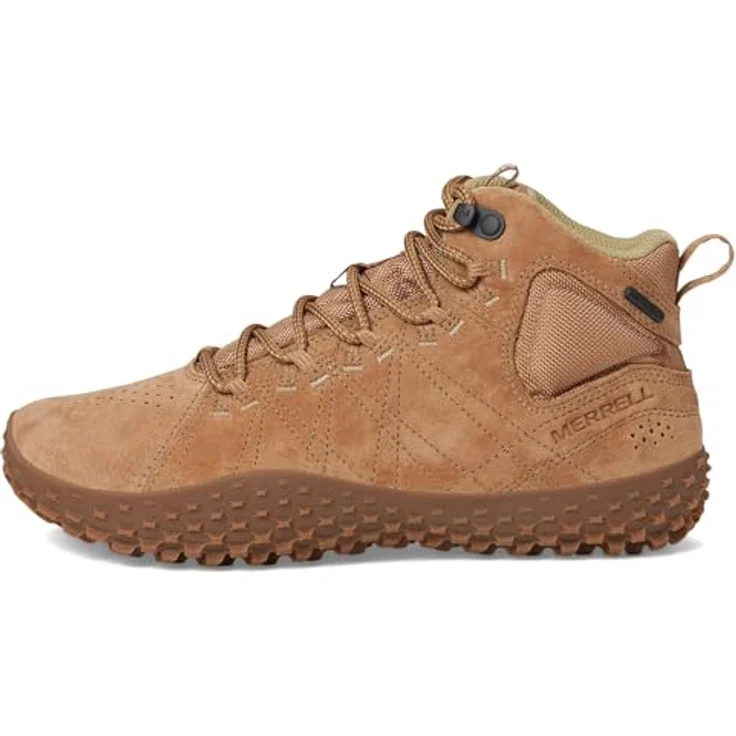 Merrell Wrapt Mid WP, Wanderschuh für Damen mit wasserdichter Membran und Mesh-Innenfutter, Schwarz – Bild 4