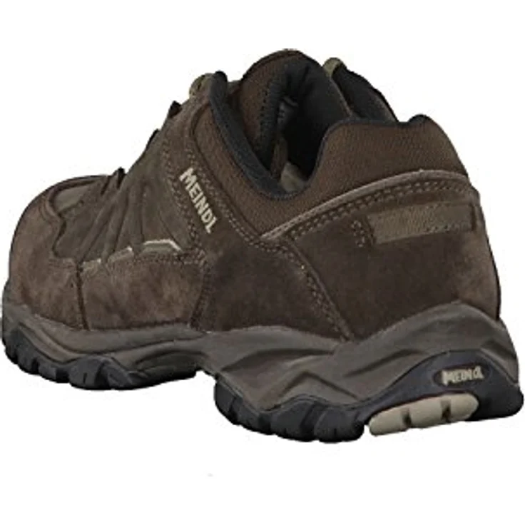 Meindl Herren Wanderschuhe Nebraska 3447, Leichte und bequeme Trekkingschuhe aus Nubuk- und Veloursleder, atmungsaktiv, wind- und wasserdicht – Bild 4