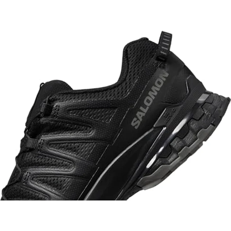Salomon XA Pro 3D v9 Wide, Herren Laufschuhe Schwarz, Grösse 45 1/3, optimale Dämpfung und hervorragende Traktion für Trailrunning – Bild 6