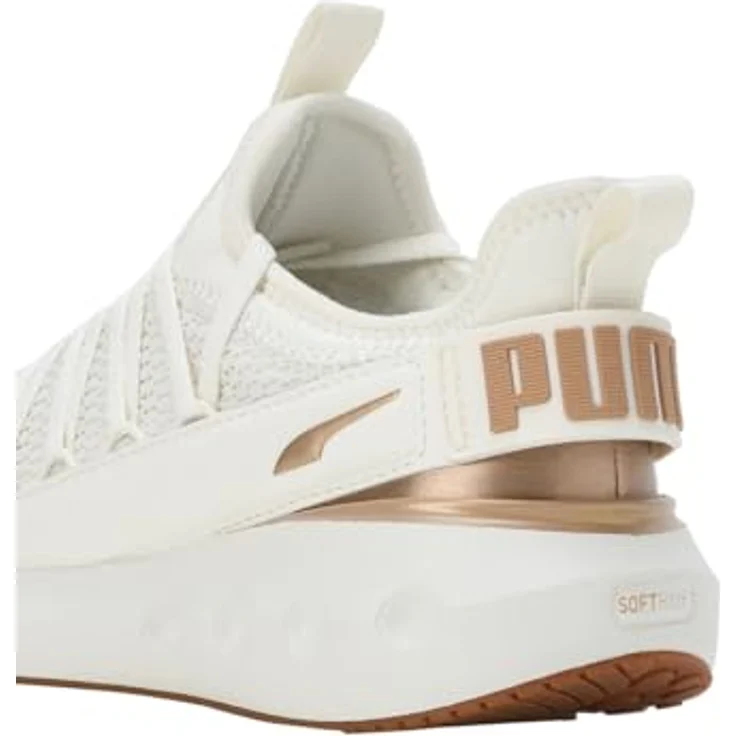 PUMA Softride Carson Fresh, Herren Sneaker mit weißem Textil-Obermaterial und flexiblem Laufsohle, unisex – Bild 4