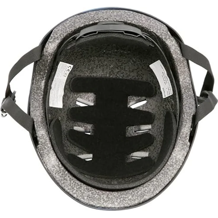 Nils Extreme MTW03 Fahrradhelm, Skaterhelm mit Größenanpassung für Fahrrad und Roller, schwarz, L – Bild 6