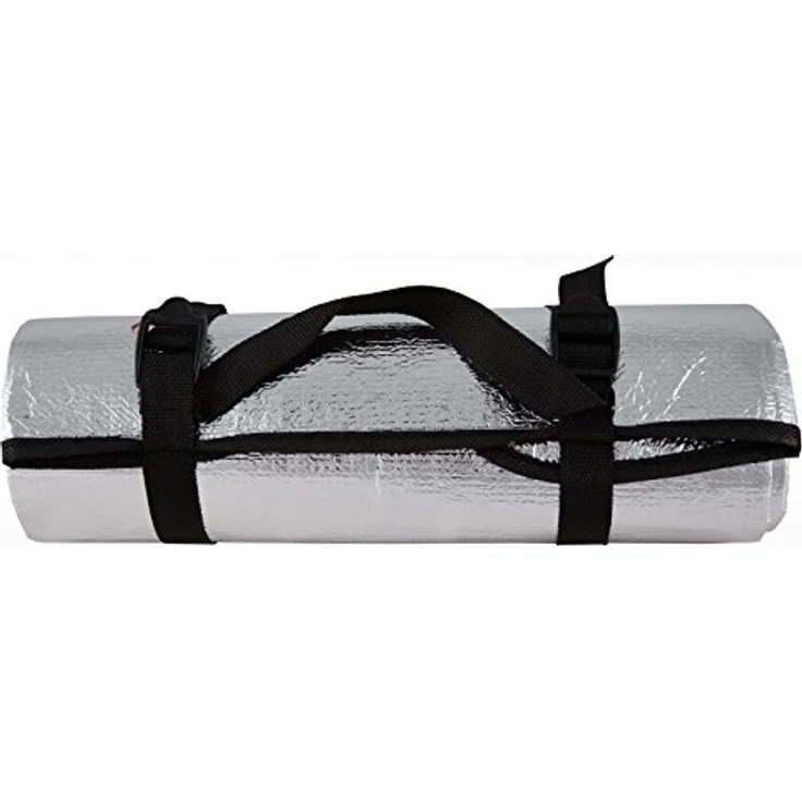 Outdoor International Alu Isomatte Single Thermomatte, leicht 110 g, isolierend, 190 x 60 cm, Silber – Bild 4