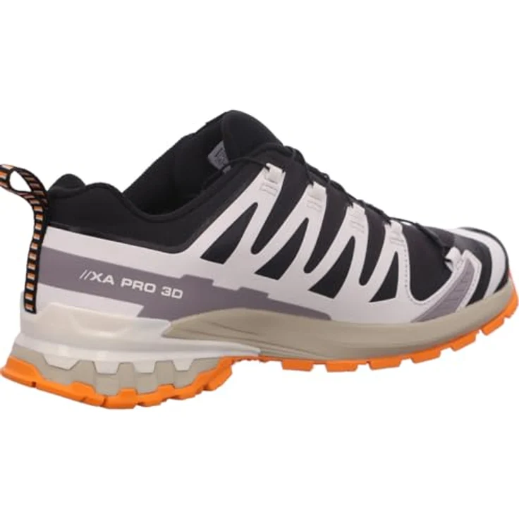 Salomon XA PRO 3D V9 GORE-TEX, Wanderschuhe in Black/Vanilla Ice/Turmeric, Größe 45 1/3, wasserdicht und atmungsaktiv – Bild 3