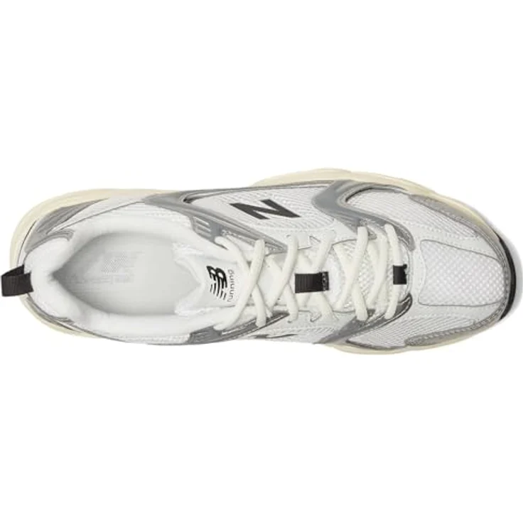 New Balance U530ESA, Laufschuhe mit ABZORB-Zwischensohle, Silber, Größe 40.5 – Bild 2