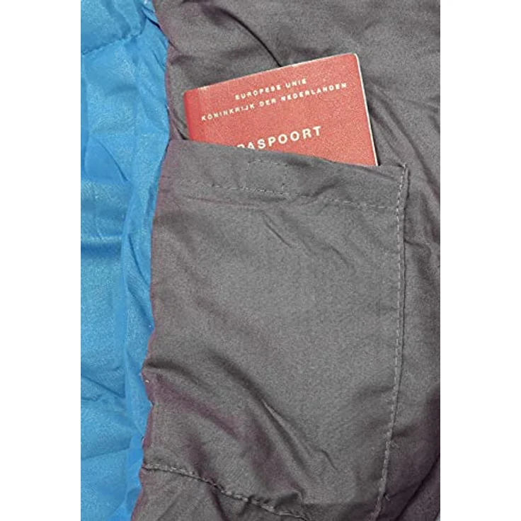 Eurotrail Alaska, Deckenschlafsack aus Pongee-Polyester mit SLII Hohlfaserfüllung, 210 x 80 cm, komfortable Temperaturbereiche von 20 / 0 / -5 ºC, wasserdicht und atmungsaktiv – Bild 3