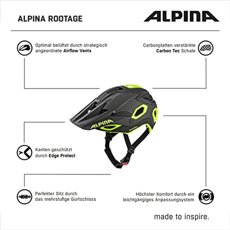 Alpina Rootage Fahrradhelm – Bild 7