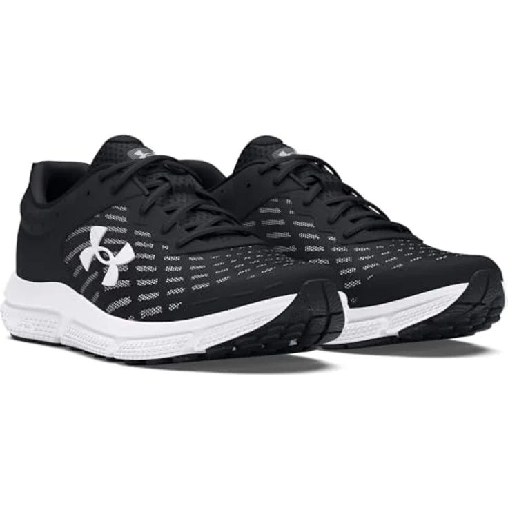 Under Armour Charged Assert 10, Laufschuhe für Herren mit Charged Cushioning, atmungsaktivem Obermaterial, schwarz, Schuhgröße 49.5 EU – Bild 2