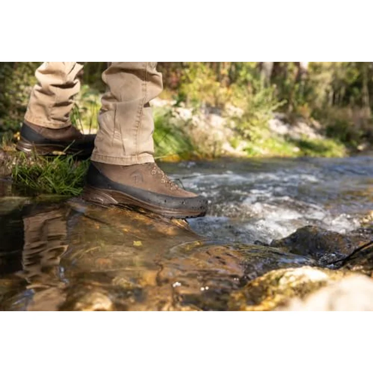 Haix Nature One GTX, Herren Wanderschuhe, robuste Jagdstiefel aus Vollleder, wasserdicht, braun, Größe 42 – Bild 9