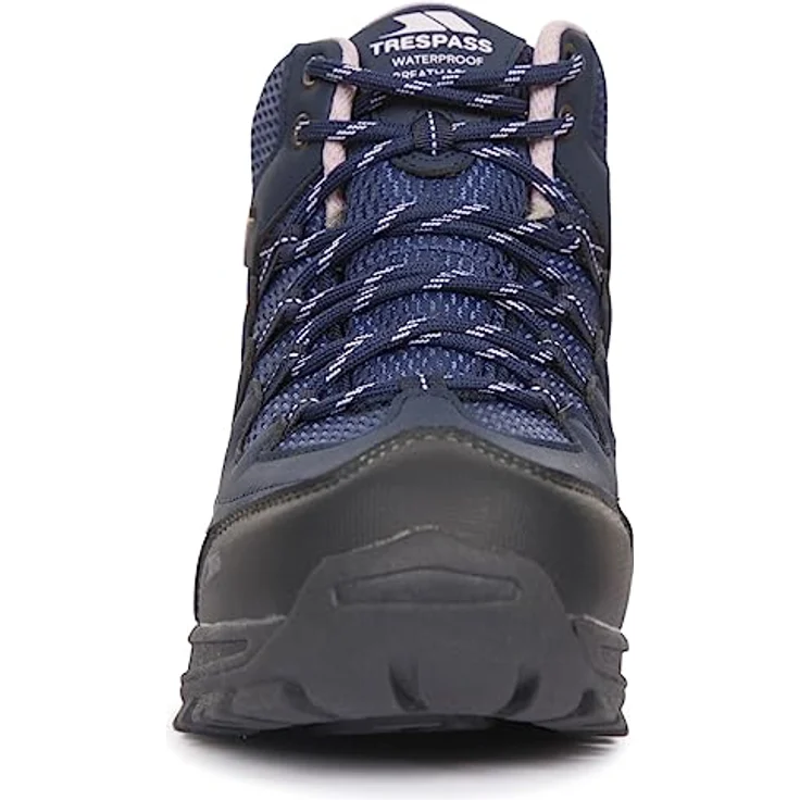 Trespass Mitzi Damen Wanderschuhe, Mid Cut, wasserdicht und atmungsaktiv, blau, Größe 39 – Bild 6