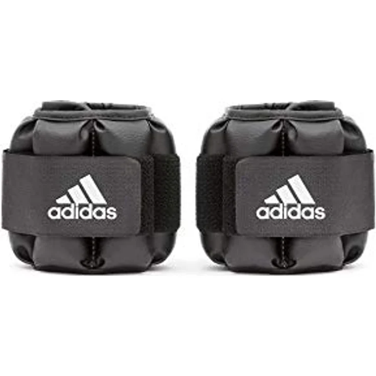 adidas Unisex-Adult Performance Knöchel-/Handgelenkgewichte-1.0 Kg, Schwarz – Bild 1