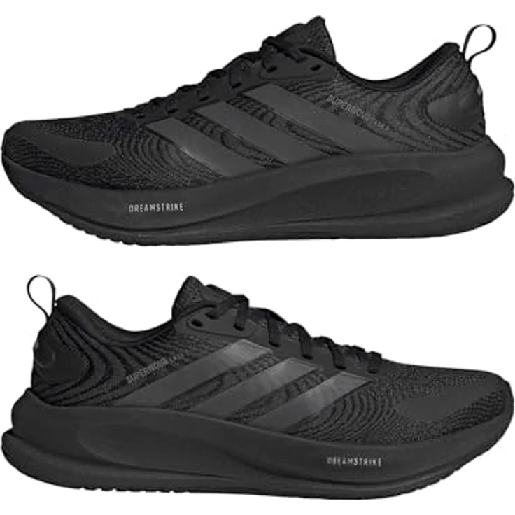 Adidas Supernova Ease 2, Laufschuhe für Herren mit atmungsaktivem Obermaterial und reaktionsfreudiger EVA-Mittelsohle, schwarz – Bild 6