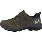 Jack Wolfskin VOJO 3 TEXAPORE LOW M, Wasserdichter Wanderschuh aus Textil und Leder mit griffiger Laufsohle