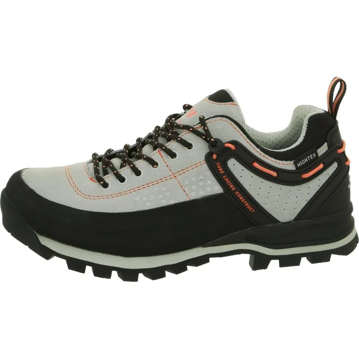 WITEBLAZE Piz Low Lady, Damen Wanderschuhe Grau, mit Vibram Sohle und Ortholite Einlegesohle