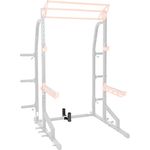 Sunny Health & Fitness Unisex-Adult Stangenhalteraufsatz für Power Racks und Käfige – SF-XFA003, schwarz, One Size