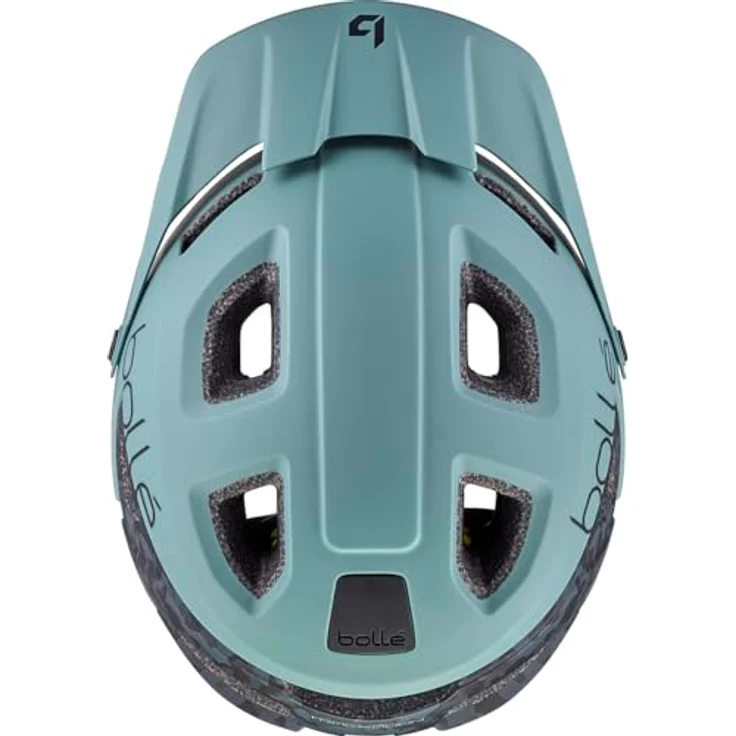 Bollé Eco Trackdown MIPS, Velohelm für Erwachsene, 55-59 cm, Sage Matte-Finish, leicht und sicher – Bild 2