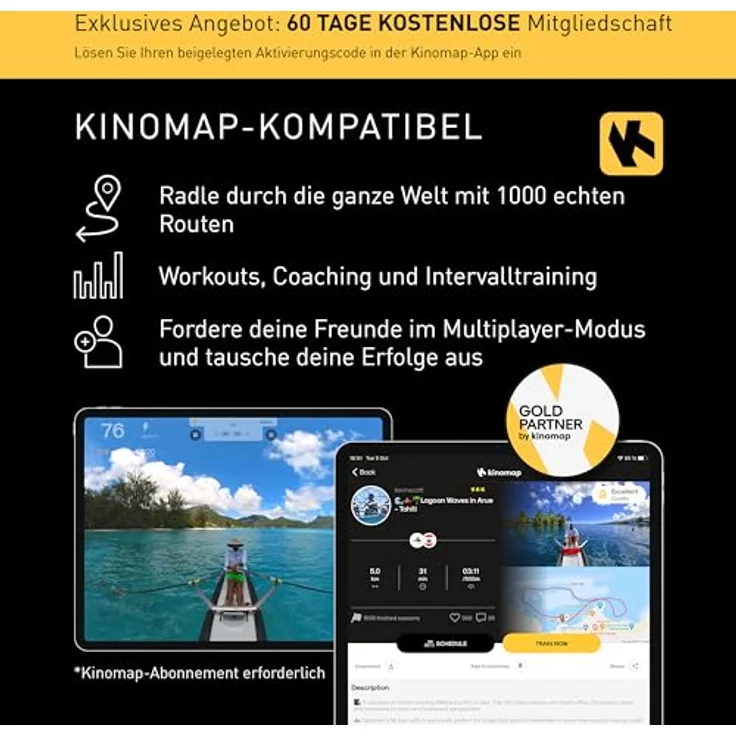 adidas Performance Rudergerät R-21, Wasserrudergerät mit 7 Widerstandsstufen, Wasserwiderstandssystem und Brustgurt – Bild 3