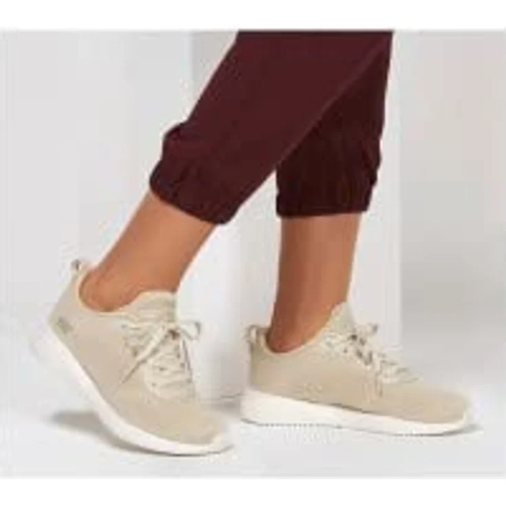 Skechers Bobs Squad Tough Talk, Laufschuhe aus Stoff, Beige, Modell 32504-NAT – Bild 2