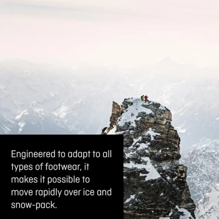 Salewa Puez Mtn Spike, Steigeisen mit 18 rostfreien Edelstahl-Spikes für sicheren Halt auf Eis und Schnee, Universalgröße 36-47 EU – Bild 5
