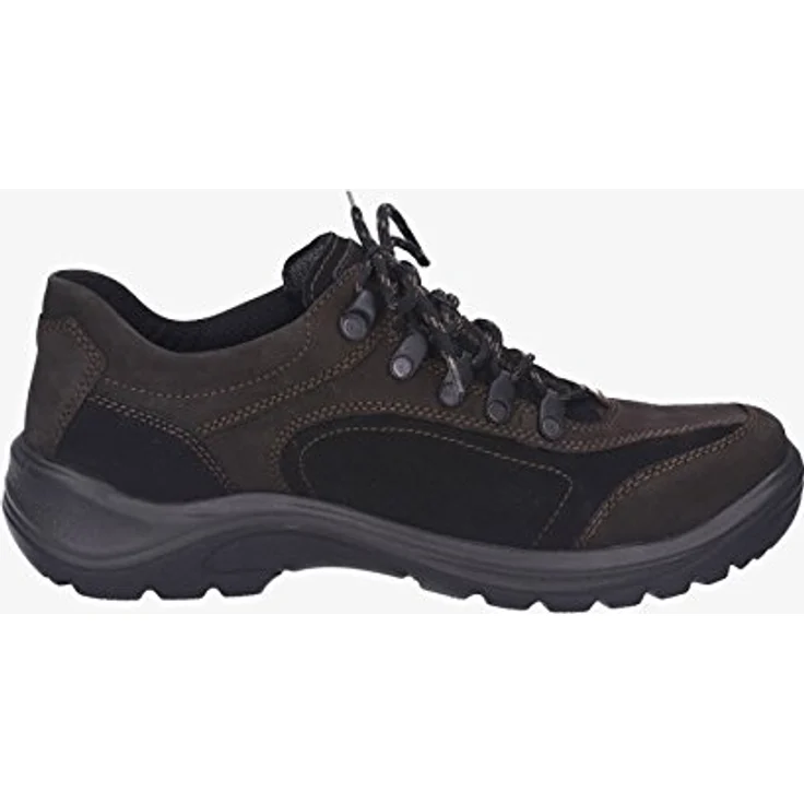 Waldläufer HAYO Trekkingschuh, Halbschuh aus Nubukleder mit wasserabweisender WaldläuferTEX-Membran, schiefer/schwarz – Bild 7