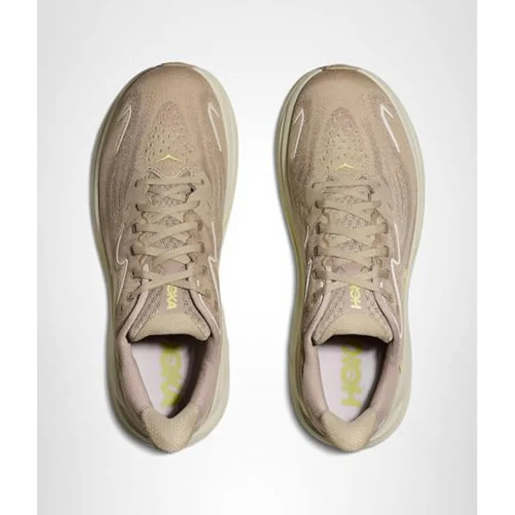 Hoka Clifton 10, Neutrale Laufschuhe für Herren mit atmungsaktivem Mesh-Obermaterial und Meta-Rocker-Zwischensohle, grau – Bild 9