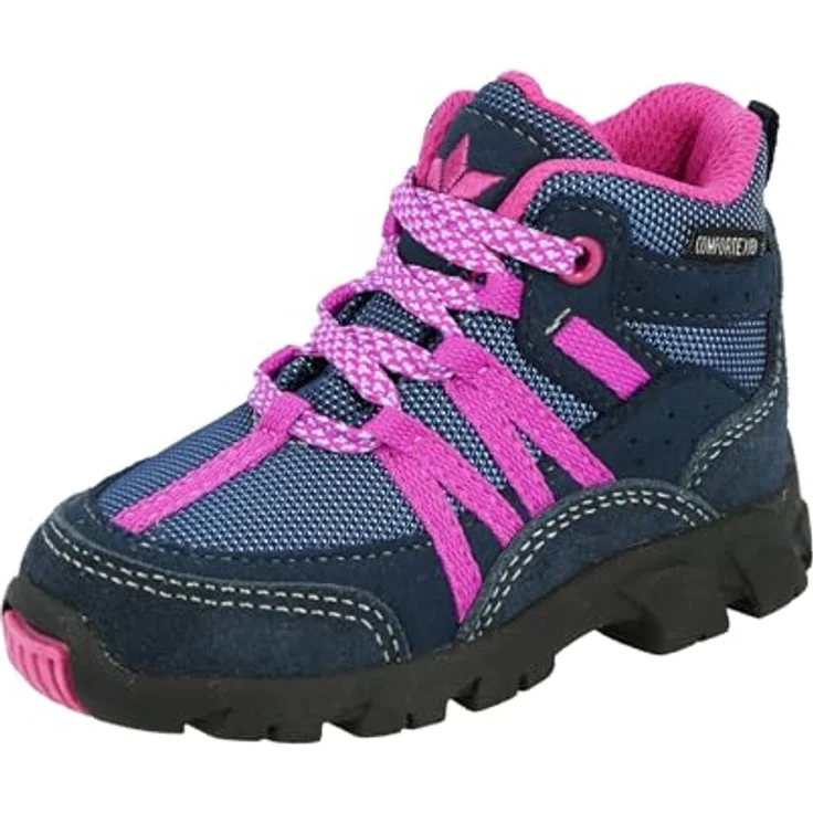 Lico Moritz Tex, Mädchen Wanderschuhe mit regulierbarer Schnürung, Innenmaterial aus Textil, blau – Bild 1