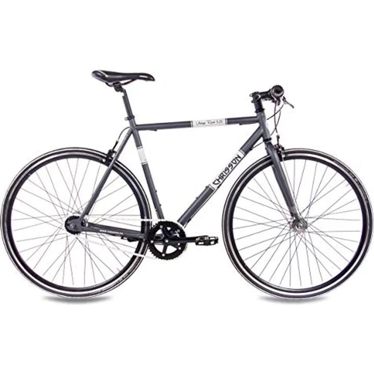 Chrisson Vintage Road N7, 28 Zoll Urbanbike mit 7G Shimano Nexus, grau matt, 59 cm – Bild 2