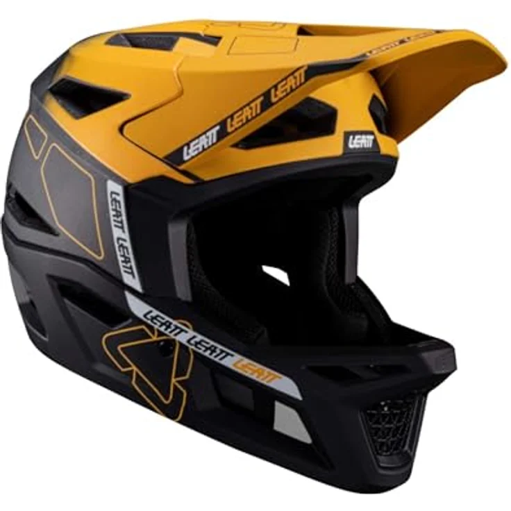 Leatt Helmet MTB Gravity 6.0 Carbon, leichter DH-zertifizierter Helm mit 360°-Turbinen-Technologie, optimale Belüftung, stealth, Größe L – Bild 9