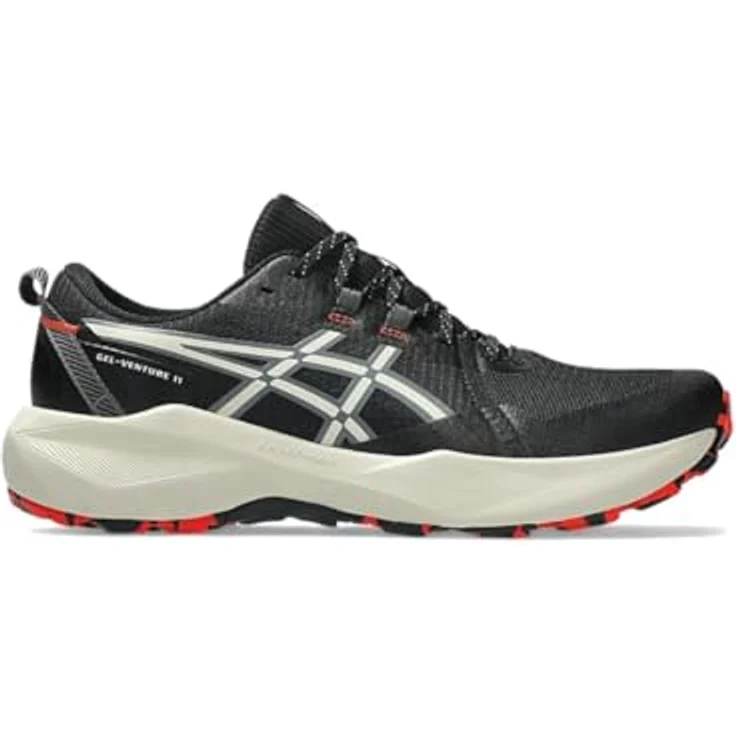 ASICS GEL-VENTURE 11, Trailrunning Schuhe mit starker Profilierung und GEL™-Technologie, Schwarz/Lichtstaub – Bild 1