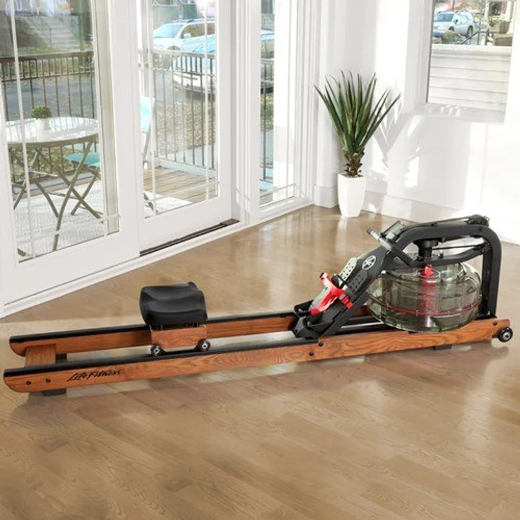 Life Fitness Rudergerät Row HX braun – Bild 8