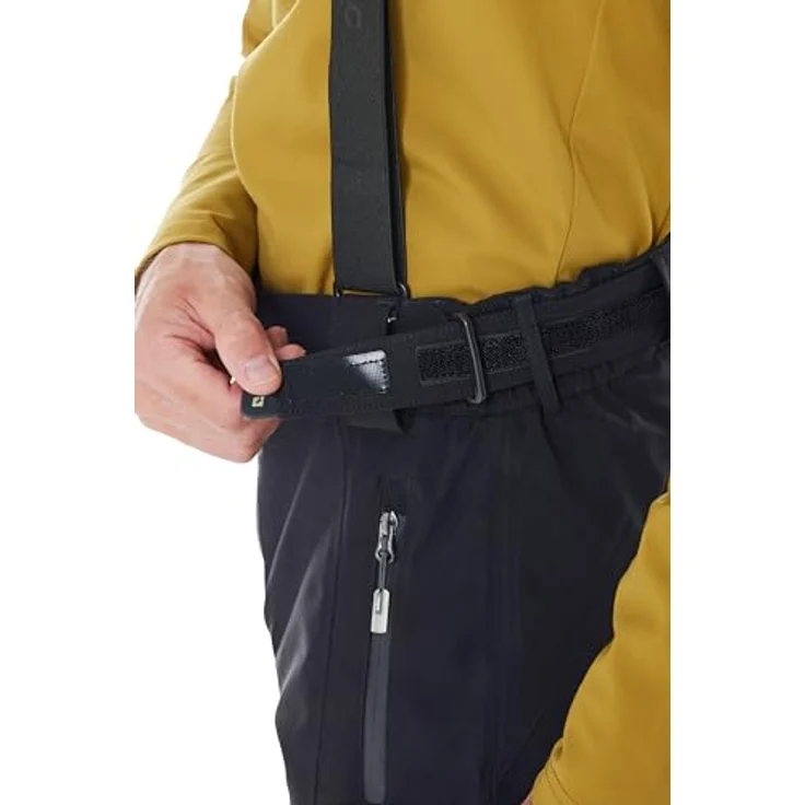 Killtec Enosh, Herren Skihose, wasserabweisend mit 10.000 mm Wassersäule, atmungsaktiv, schwarz, XXL – Bild 5