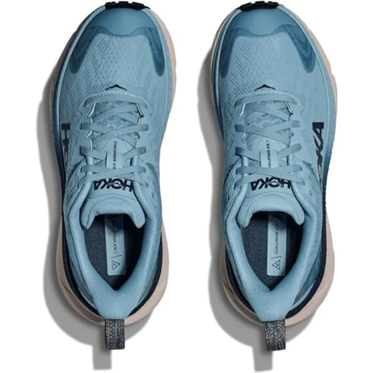 Hoka One One W Challenger ATR 7 GORE-TEX, Trailrunning-Schuhe mit atmungsaktiver Membran, Raindrop/Grout, Größe 38 – Bild 4
