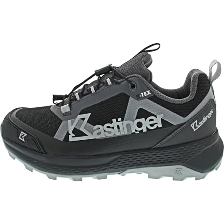 Kastinger LH-Knaudach Lo, Wanderschuhe Größe 43, Schwarz/Ultimate Grey, Mesh-Obermaterial, Schnürverschluss – Bild 1