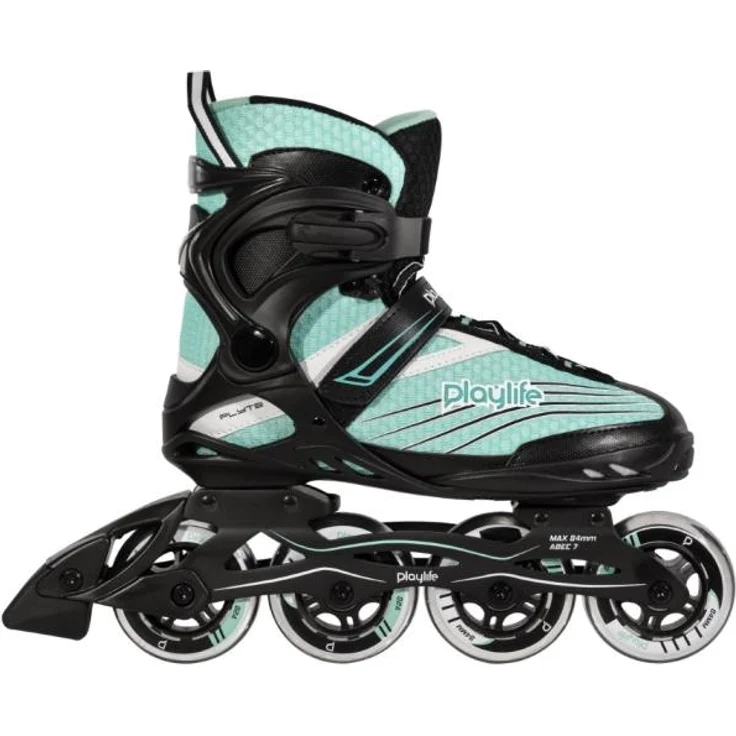 Playlife Rollschuhe Skates (40), Grün mit hoher Wendigkeit und robustem Design